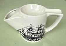 Shaving Scuttle Mug Sailing Ship Illustration Very Nice picture