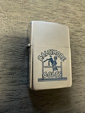 1955 BALTIMORE COLTS NFL FOOTBALL ZIPPO LIGHTER EXCELLENT CONDITION picture