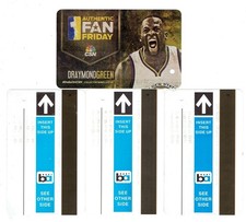 4 Vtg BART Tickets Bay Area Rapid Transit Train Ephemera Warriors Draymond Green picture