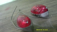very vintage signal statset of 2 red light new old stock very old  picture