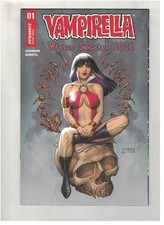 VAMPIRELLA WINTER SPECIAL #1 - LINSNER VARIANT COVER A - DYNAMITE/2026 picture