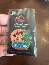 Disney 2012 Litter Mermaid Ride Mickey & Minnie Pin picture