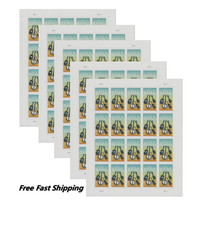 2024 Bluegrass Forever Scott#5844 100 Pcs Mint Guitar Music MNH,5 Sheets picture