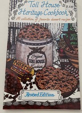 Vintage 1984 Nestle Toll House Heritage Cookbook Dessert Recipes Revised Edition picture