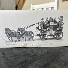 Vintage Department 56 Dickens Village Series “Holiday  Coach