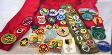 Boy Scouts BSA Council Patches Mixed Lot of 48 Scout Patches 1970s picture