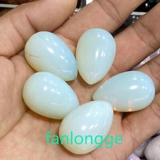 5pcs Wholesale Opalite egg Quartz Crystal egg Pendant Gem Reiki Healing picture