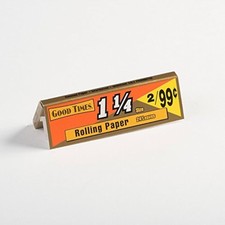 50x Good Times 1 1/4 Size Rolling Papers Smoking Accessories Pack New 1.25