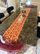 Luxury Vintage Japanese Nishijin Silk Table Runner - 169