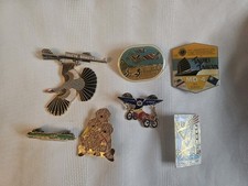 Vintage Lions Club Pins Lot San Francisco - Indiana - Oregon - Taiwan - S Dakota picture