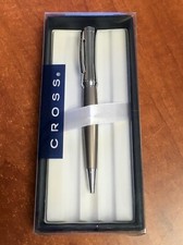 Cross Parasol Chrome and Titanium Twist Ballpoint Pen picture
