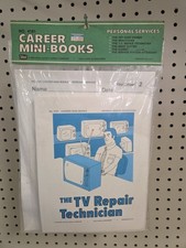 Vintage 1978 Career Mini-Books *The TV Repair Technician*  By Ideal School picture