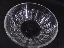 Rosenthal Germany Domus Classic Pattern Crystal Centerpiece Bowl 9-5/8