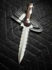 Vintage Western SERRATED W77 Knife NEW With Original Box And Sheath  picture