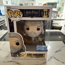 Funko Pop Harry Potter Albus Dumbledore Flames #212 Specialty Exclusive New picture