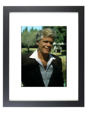 Actor Doug McClure Vintage  Classic Portrait Matted & Framed Photo Picture picture