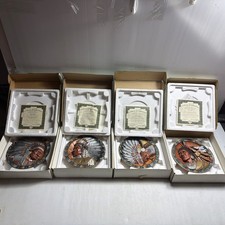 The Bradford Exchange 4pc Native American Plate Collection picture