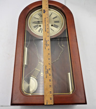 Waltham Wall Clock, Walnut Case 24 inches tall picture