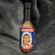 Dave’s Gourmet Barack Obama Hot Sauce Bottle U.S. Politics Collectible picture