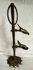 Victorian style  Clip Handkerchief/Napkin Pen Holder Stand with Ring Top picture
