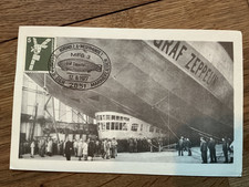 Rare MFG 3 Graf Zeppelin RPPC Photo Postcard, Posted picture