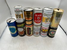 11 Beer Can ~ Marksman Lager Mansfield Bitter Oland Gold Fassil Olympia National picture