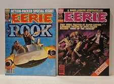 EERIE MAGAZINE - #'s 99 & 115, Warren Publishing, The Rook, The Jackass + More picture