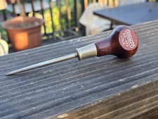 Vintage Stanley Wooden Handled Pick 69-122 Very Good Condition USA  picture