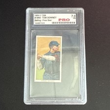 1909-11 T206 Tom Downey Batting Polar Bear Back PRO 7.0 Tobacco Card picture