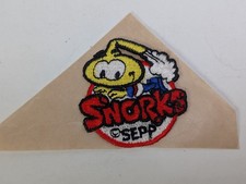 1984 Vintage Snorks Allstar Seaworthy Hanna Barbera Iron On Patch New Old Stock picture