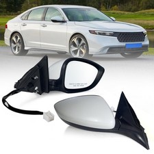 Lqito Right Passenger Mirror Fits 2023-2026 Honda Accord Power Glass Platinum picture