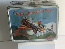 1968 CHITTY CHITTY BANG BANG Metal Lunchbox Thermos Brand Vintage *No Thermos* picture