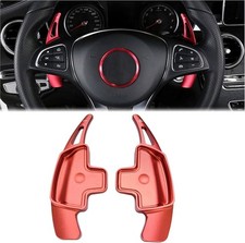 Joygowe Steering Wheel Paddle Shifter Extension Compatible with Mercedes Red  picture