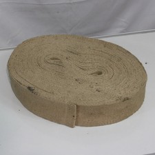 Webbing Hessian Strapping Cut Off Roll Olive 73mm Genuine Surplus (4487) picture