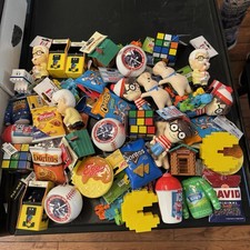 Ruz Ornament Lot of 48 Pringles Reese's Doritos Twizzlers White Castle Pac-Man.. picture
