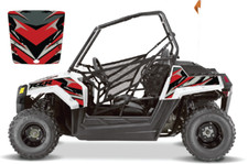 2009 - 2018 Polaris RZR 170 UTV Graphics Kit D39-2 Red picture