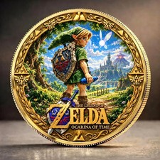 The Legend of Zelda 40th Anniversary Commemorative Coin - Coin Collection TLOZ04 picture