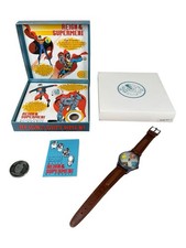 Fossil Superman Collectors Watch Limited Edition 1993 Reign of the Supermen RARE picture