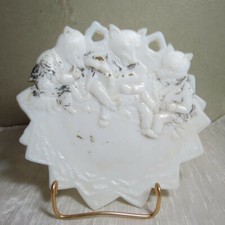 Westmoreland Specialty Company Antique Three Bears Plate Circa 1900 picture