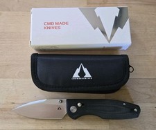 CMB Predator CMB-08BW G10 Handle 14C28N Steel Camping Pocket Folding Knife EDC picture