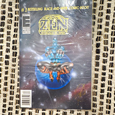 Zen Intergalactic Ninja #3 (1993) Entity Comics Chromium Cover Signed Jae Lee picture