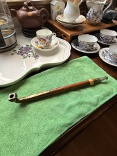 Antique Chinese/Japanese Kiseru Smoking Pipe Jadeite Jade Mouthpiece picture
