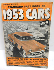 Standard Fact Book Of 1953 Cars by Popular Science picture