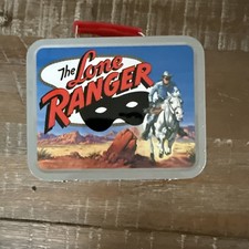 MINT 2001 The Lone Ranger Metal Mini Lunch Box Cheerios 60th Anniversary picture