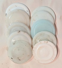 Lot of 20 Misc Milk Glass Porcelain Inserts Zinc Boyd's Mason Canning Jar Lids picture