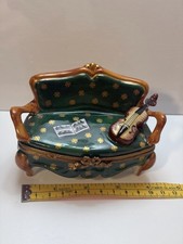 (instrument Re Glued ) Genuine Limoges PV Marque Deposee Sofa picture