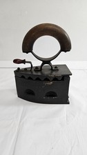 Antique 1850's Gucrlo 1-2 castiron coal iron picture