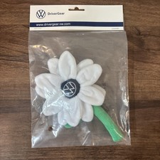 Volkswagen VW DriverGear White Daisy Flower Plush picture