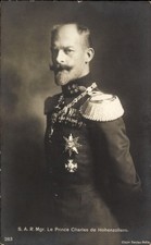 Postcard Prince Karl Anton von Hohenzollern, portrait in uniform - 11440012 picture