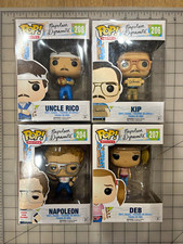 Funko Pop Movies Napoleon Dynamite 4-Pack Vinyl Lot #204 #206 #207 #208 picture